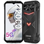 DOOGEE VMAX Plus 5G Telephone Portable Incassable 36GB+512GB Smartphone Incassable Caméra 200MP+32MP, 22000mAh Octa Core Android 14, 6.58” FHD+ 120Hz IPS Écran, NFC/OTG/WiFi 6