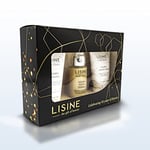 Coffret Cadeau Or - Édition Limitée 50 Ans - Gel Lavant Nettoyant Golden Cleanser - Gommage Golden Caviar Scrub - Sérum Éclat du Teint Golden Youth Essence - Produits de Beauté pour Femme - LISINE