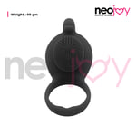 Sex Toy  Silicone Love Ring - Dolphin - Black - Sex Toy for Adult Men