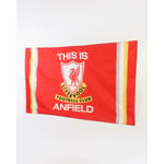 Liverpool Flagga This Is Anfield - Röd/Vit - Liverpool FC, storlek One Size