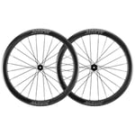 Mavic Cosmic SL 45 23mm Disc Wheelset - 700c Black / Shimano 12mm Front 142x12mm Rear Centerlock Pair 11-12 Speed Clincher