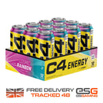 Cellucor C4 Energy Cosmic Rainbow Pre Workout 12x500ml RTD Cans Sugar Free