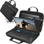 Sacoche Rigide Compatible pour 15,6 Pouces Razer Blade 15, pour 16 Pouces Razer Blade 16, pour Alienware M16 R2/Nouveau m16/Alienware M16 R1 Gaming Laptop Sac à Main étanche