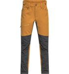 Haglöfs J Rugged Pant Retkeilyvaatteet YELLOW/MAGNETITE