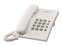 Panasonic KX-TS500PDW - Fast telefon - vit