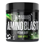 BCAA Powder Amino Acids Supplement  270g - Warrior - 30 Serving Tub - Sour Apple