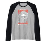 Funny Stoic Philosophy Marcus Aurelius Meditations Tour Raglan Baseball Tee