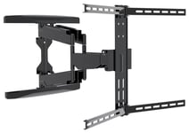 Dual Pivot Tilt And Swivel Curved Tv Mounting Bracket 37-80 Inch A195KB