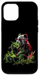 Coque pour iPhone 12/12 Pro Panda Bear Motif Animaux Amoureux Des Animaux Casque Dj