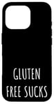 Coque pour iPhone 16 Pro Gluten Free Sucks - Dieting Nutritionist Nutrition Bread