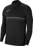 Nike Huppari Nk Men Df Academy 21 Drill Top Black CW6110 014 CW6110 014/XL