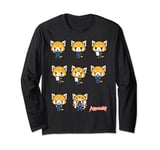 Aggretsuko Current Mood Office Long Sleeve T-Shirt