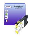 Cartouche compatible avec Canon Maxify MB2050, MB2150, MB2155, MB2350, MB2750, MB2755 remplace Canon PGI-1500 XL Jaune - T3AZUR