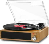 Record  Player ,    Vinyl  Record  Player  with  Built - In  Speakers ,  Turntab