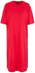 Armani Exchange Women's Cotton midi tee Shirt Dress Casual, Passion, S