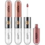 KIKO Milano Unlimited Double Touch Lip Set 18ml - Nude Attitude (Worth £38.97)