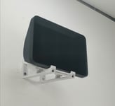 Wall Mount Wall Bracket Stand Holder For The Echo Show 8 - Upright In White