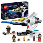 LEGO 76832 Disney and Pixar's Lightyear XL-15 Spaceship Model, Outer Space Buildable Toys with Buzz Minifigure, Movie Inspired Set, Gifts for Kids, Boys & Girls