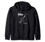 MIG-21 Fishbed Zip Hoodie