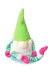 Dingo Jouet pour Chien en Peluche GNOME avec Un Chapeau Vert et Couineur, Cadeau de Noël Amusant pour l'Entraînement, la Récompense Jouet 45 cm de Long, Multicolore 17474