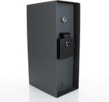 Orio Prise Extérieure-Jardin (Colonne De Prises) Avec Fiche Triple En Anthracite (Capteur De Lumière | Ip44 Outdoor Energie-Säule | Jusqu'À 3680 Watts | Anguleux | 23 X 12 X 8,5 Cm)