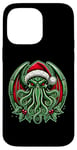 Coque pour iPhone 14 Pro Max Cthulhu Christmas Lovecraft et Miskatonic Necronomicon