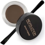 Makeup Revolution, Brow Pomade, Dark Brown, 2.5g