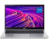 ACER Aspire 3 15.6" Refurbished Laptop - Intel®Core i7, 512 GB SSD, Silver (Very Good Condition), Silver/Grey