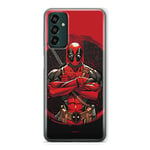 ERT GROUP mobile phone case for Samsung M13 4G original and officially Licensed Marvel pattern Deadpool 006 optimally adapted to the shape of the mobile phone, case made of TPU