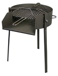IMEX EL ZORRO Barbecue à Charbon sur Pied Grill Ronde Noir (Ø 60 x 75 cm)
