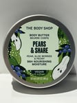 The Body Shop Pears & Share Body Butter 50ml Moisturising Cream New