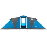 Coleman Spruce Falls 6 Tente | Grande Tente familiale Vis-a-Vis pour 6 Personnes avec 2 cabines de Couchage XXL opposées & Espace de Vie | Tente Camping | 3000 mm étanche à l'eau | Tapis de Sol Cousu