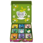 Clipper Tea Organic Herbal & Green Tea Selection Gift Box | Organic, Eco Friendly & Fair Trade | Assorted Individually Wrapped Tea Bags | 1 Sampler box with 45 Unbleached Tea Bags