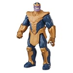 avengers Marvel Titan Hero Series Deluxe Thanos Action Figure, Brown