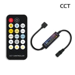 Contrôleur de bande lumineuse LED,télécommande sans fil RF,14/17/21/28 touches,pour DC5-24V pièces,couleur unique/CCT/RGB/RGBW/RGB + CCT - Type CCT