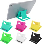 Lot De 6 Supports Pliables Pour Téléphone Portable, Multi-Angle, Support De Téléphone Portable, Support De Bureau Universel Pour Tous Les Téléphones Portables Et Tablettes