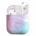 Case4you Skyddsfodral Marmor Edition För Airpods / 2 - C4u® Pink