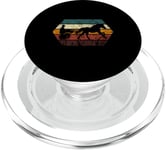 Equitation Horse Racing Retro Track Trotter Harnais de course PopSockets PopGrip pour MagSafe