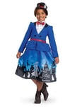 DISGUISE 144679M-EU-6 Disney MARY POPPINS COAT CH XS 3T-4T Fancy Dress Costume, Girls, Pink and Gold Tones