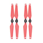 4pcs Propeller/Fit For - DJI Mavic Pro/Drone Quick Release Props Folding Blade 8330 Spare Parts Replacement Accessory CW CCW (Color : 2 pair Red)