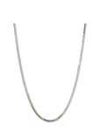 LUV AJ The Classique Herringb Chain-Silver Silver