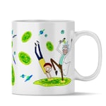 ERT GROUP Tasse en céramique originale et sous licence officielle de Rick and Morty, motif Morty 016, tasse à café et à thé, tasse, 330 ml