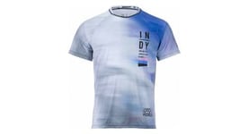 Maillot kenny indy blanc bleu