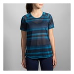 Brooks running Ghost Short Sleeve Femme Bleu