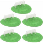 Nazalus-Vente chaude-Écran d'urinoir Splash Pad Déodorant Football Nettoyant pour toilettes pour hommes Splash Guard Soccer Goal Filter Pad Vert 5