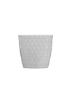 Don-Plast Dcrl 14 Cristal Pot de Fleurs, Gris, 140 x 130 mm