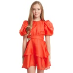 Bardot Junior Enya Organza Mini Klänning Fire Red | Röd | 7 years