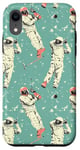 Coque pour iPhone XR Coque de téléphone motif club de golf astronaute spatial