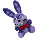 Five Nights At Freddy's Nightmare Bonnie Plyschleksak Lämplig För Samling, Plyschdjur Fylld Docka 7'' 18cm (lila Bonnie Kanin)