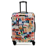 Flight Knight Luggage Large - 8 Wheel Hard Case Suitcases - Side Lock - Cabin & Check-in Large Sizes - easyJet, British Airways, Ryanair, Jet 2 Approved